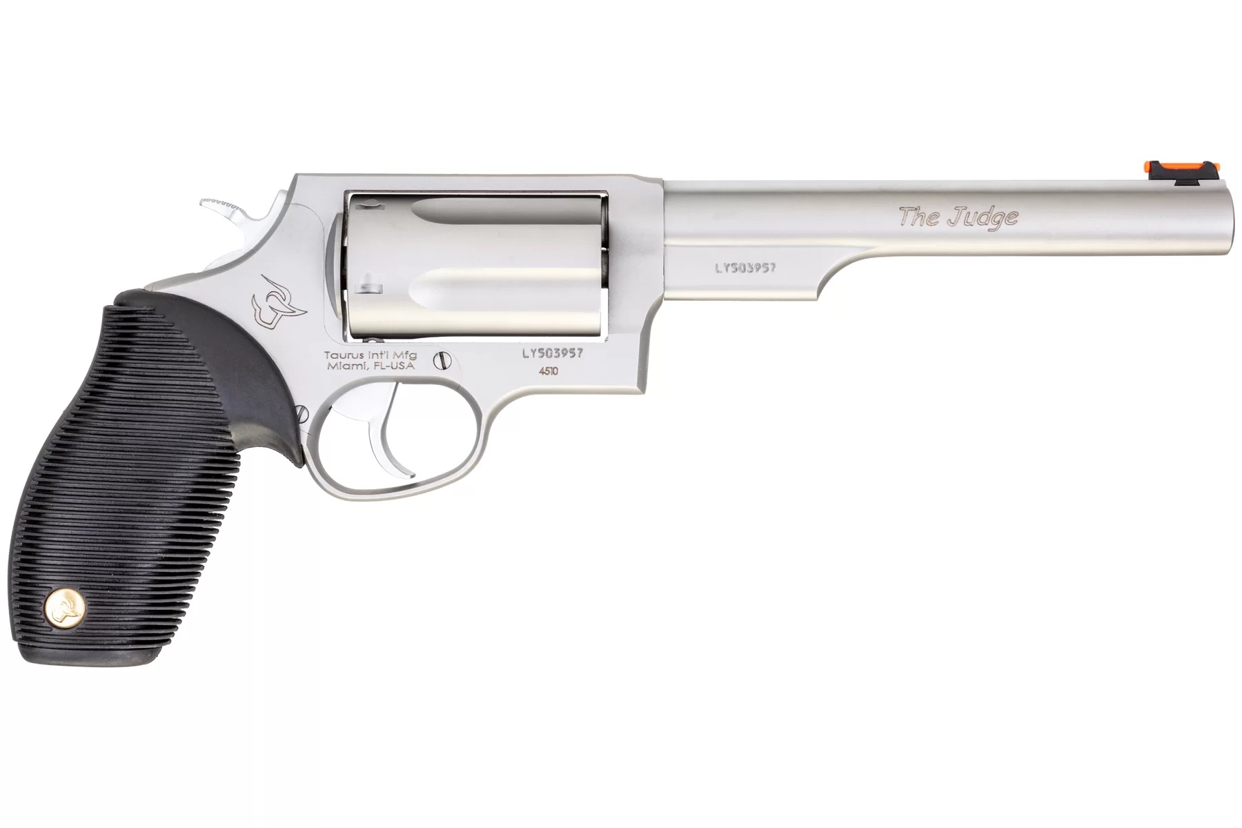 Taurus Judge Revolver - Stainless Steel | 45 Colt / 410 ga 6.5" Barrel 5rd-img-1