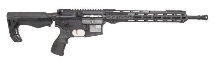 FosTech Tech-15 Stryker AR-15 Rifle - Black | .22 LR 17" CMMG Barrel 13" M-img-1