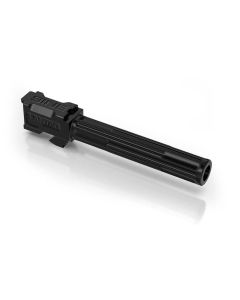 LANTAC 9INE Glock G17 Fluted Barrel 416R - Black DLC