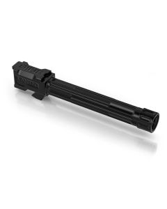 LANTAC 9INE Glock G17 Fluted Barrel 416R - Threaded | Black DLC