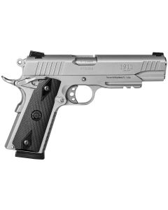 Taurus 1911 Pistol - Stainless Steel | .45 ACP | 5" Barrel | 8rd | Full Size Frame | Picatinny Rail