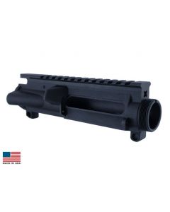 KE Arms Forged KE-15 Stripped Upper Receiver - Black | Forward Assist & Ejection Port Cover NOT INCLUDED