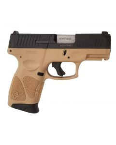 Taurus G3C T.O.R.O. Compact Pistol - Tan / Black | 9mm | 3.2" Barrel | 12rd 