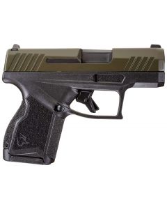 Taurus GX4 Micro-Compact Pistol - Black / Green | 9mm | 3" Barrel | 11rd