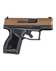 Taurus GX4 Micro-Compact Pistol - Black /  Troy Coyote Brown| 9mm | 3" Barrel | 11rd