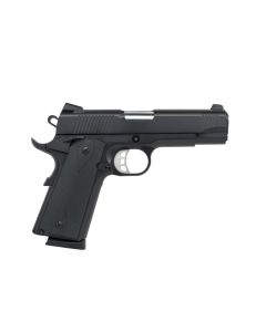 Tisas 1911 Carry Pistol - Black | .45ACP | 4.25" Barrel | 8rd | Rubber Grips