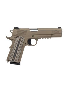 Right side of Tisas 1911 DUTY B45RDG RAIDER 45ACP 5" 1911,  RAIDER, Cerakote FDE, Enhanced Features, Rail, G10 Grips 10100505