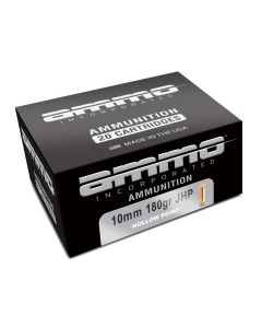 Ammo Inc Signature Defense 10mm Handgun Ammo - 180 Grain | JHP