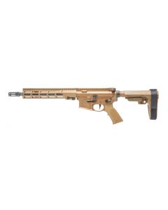 Geissele Super Duty AR Pistol -  DDC | 5.56NATO | 11.5" Barrel |  10.5" SMR MK16 Geissele M-LOK Handguard | SSA-E X Trigger w/ Lightning Bow |  Nanocoated Surefire Closed-Tine Warcomp | SBA3 Brace