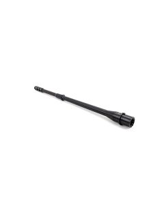 Faxon Patented 16" Pencil, 5.56 NATO, Mid-Length, 4150 QPQ Nitride, Integral Muzzle Brake AR-15 Barrel