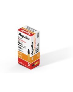 Aguila Ammunition .22 Target Rifle Ammo - 40 Grain | Solid Point