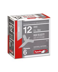 Box of Aguila 12GA GAME 2-3/4" 1-1/4OZ 1330 FPS #6 1CHB1206 shotgun shells