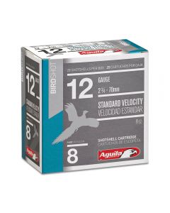 Aguila Ammunition 12ga Birdshot 2.75 inch Shotgun Shells - #8 Shot | 1-1/8oz | 1200 fps