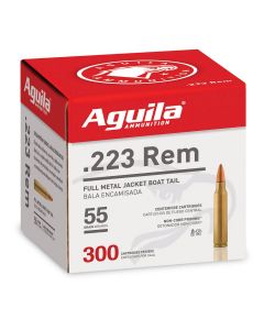 Aguila Ammunition .223 Rem Rifle Ammo - 55 Grain | FMJ