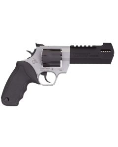 Taurus Raging Hunter Revolver - Two Tone | 357 Mag/38 Spl +P | 5.1" Barrel | 7rd | Rubber Grip | Picatinny Rail