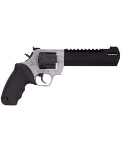 Taurus Raging Hunter Revolver - Two Tone | 357 Mag/38 Spl +P | 6.75" Barrel | 7rd | Rubber Grip | Picatinny Rail