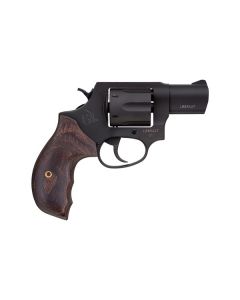 Taurus 856 Revolver - Black | 38 Spl +P | 2" Barrel | 6rd | Smooth Walnut Wood Grip