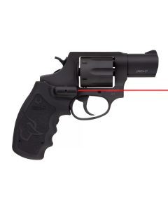 Taurus 856 Revolver - Black | 38 Spl +P | 2" Barrel | 6rd | Black Polymer Grip w/Viridian Red Laser
