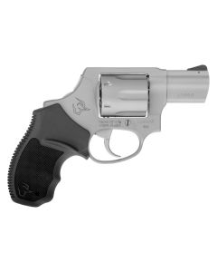 Taurus 856 Revolver - Stainless Steel | 38 Spl +P | 2" Barrel | 6rd | Rubber Grip | Concealed Hammer