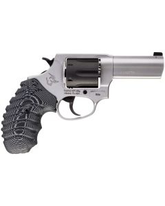 Taurus Defender 856 Revolver - Stainless Steel | 38 Spl +P | 3" Barrel | 6rd | VZ Black/Gray | Front Night Sight 