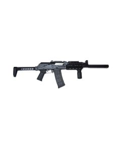 ZPAP85 AK Rifle 5.56x45 |Quad rail | Top rail | MI LWS Stock | Magpul Pistol Grip | Magpul Vertical Grip | Muzzle Extension | rear rail adaptor |30rd Magazine | Black 