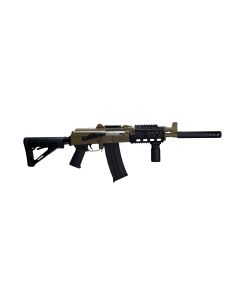ZPAP85 AK Rifle | 5.56x45 | Quad rail | Top rail | CTR Stock | Muzzle Extension | FDE Cerakote						