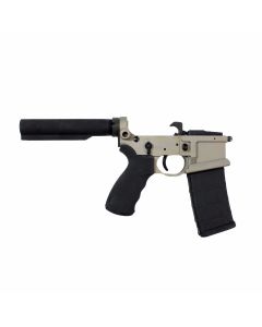 Franklin Armory BFSIII Equipped LIBERTAS BLR Complete AR15 Lower Receiver - Desert Smoke | Installed BSFIII Trigger | Carbine Length Buffer Tube