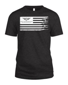 Distressed Gun Flag T-Shirt