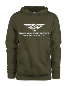 Distressed 2AW Logo Pullover Hoodie