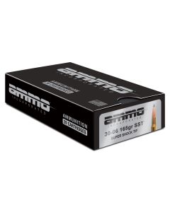 Ammo Inc Signature Hunt 30-06 Springfield Rifle Ammo - 165 Grain | Super Shock Tip