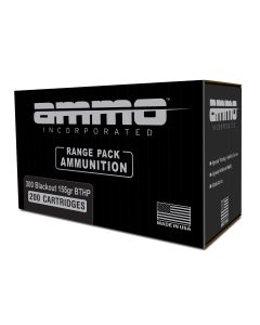 Ammo Inc Signature Range .300 Blackout Rifle Ammo - 155 Grain | BTHP