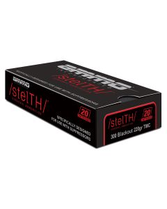 Ammo Inc stelTH Subsonic .300 Blackout Rifle Ammo - 220 Grain | TMC