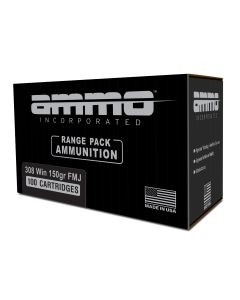 Ammo Inc Signature Range .308 Win Rifle Ammo - 150 Grain | FMJ