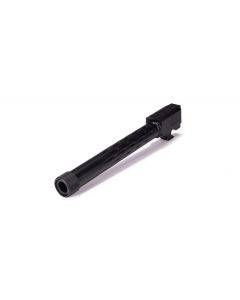 Faxon Firearms Match Series Sig P320 Fullsize Flame Fluted Barrel 416R - Threaded | Black Nitride