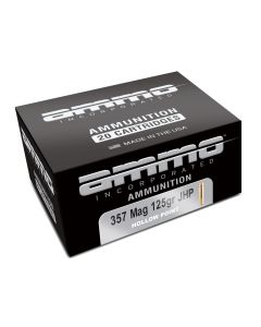 Ammo Inc Signature Defense .357 Magnum Handgun Ammo - 125 Grain | JHP