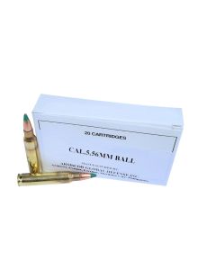 Armscor 5.56 NATO Rifle Ammo - 62 Grain | Full Metal Jacket M855 Copper