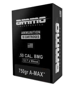 Ammo Inc Signature .50 BMG Rifle Ammo - 750 Grain | A-MAX
