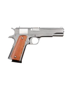 Rock Island Armory GI Standard FS 1911 Pistol - Nickel | .45ACP | 5" Barrel | 8rd