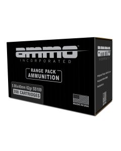 Ammo Inc Signature Range 5.56NATO Rifle Ammo - 62 Grain | SS109