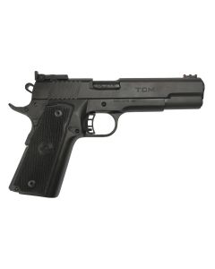 Rock Island Armory TCM "Armor Series"  FS 1911 Pistol - Black | .22 TCM | 5" Barrel | 17rd | Fiber Optic Front Sight w/ Adj. Rear
