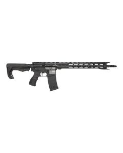 FosTech Tech-15 Guardian AR15 Rifle - Black | 5.56NATO | 16" Barrel | Mach-1 16" M-LOK Rail | FosTech Tomahawk Stock | Installed Echo Sport Trigger