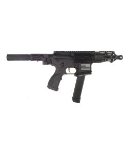 Fostech Wolf Tech-15 Pistol - Black | 9mm| 4.5" Barrel | 4" Mach-2 Rail | Installed Echo-II Trigger