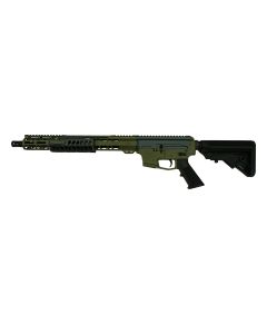 Bilson Arms BA-9FC Semi-Auto Rifle - 9mm | Green | 16" Threaded Barrel | Polymer Stock