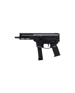 Angstadt Arms MDP-9 Billet Aluminum AR Pistol - Black | 9mm | 6" Barrel | Rear Picatinny Rail | Accepts Glock Mags