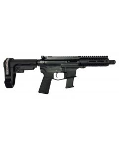 Angstadt Arms UDP-9 Billet Aluminum AR Pistol - Black | 9mm | 6" barrel | 5.5" M-LOK Rail | SBA3 Brace | Accepts Glock Mags