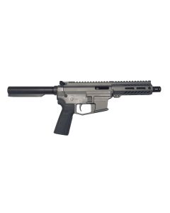 Angstadt Arms UDP-9 Billet Aluminum AR Pistol - Tactical Grey | 9mm | 6" Barrel | 5.5" M-LOK Rail | Accepts Glock Mags
