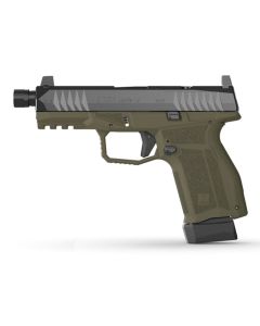 Arex Delta Gen.2 M Tactical Pistol - Olive | 9mm | 4.6" Threaded Barrel | 17rd | Optic-Ready