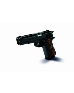 Arsenal Firearms "Second Century” Double Barrel Pistol - Black | .45ACP | 5" Twin Barrels | 7+7 Parallel Mag | Walnut Wood Grips