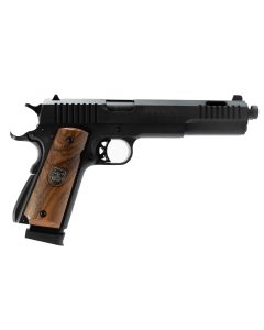 Arsenal Firearms Dueller Prismatic Double Barrel Pistol - Black | .45ACP | 6.5" Twin Ported Barrels | 7+7 Parallel Mag | Walnut Grips