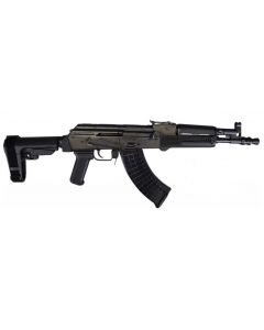 Pioneer Arms Polish Hellpup AK-47 Pistol - Black | 7.62x39 | 11.73" Barrel | SBA3 Brace